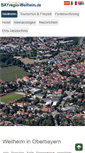 Mobile Screenshot of bayregio-weilheim.de