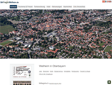Tablet Screenshot of bayregio-weilheim.de